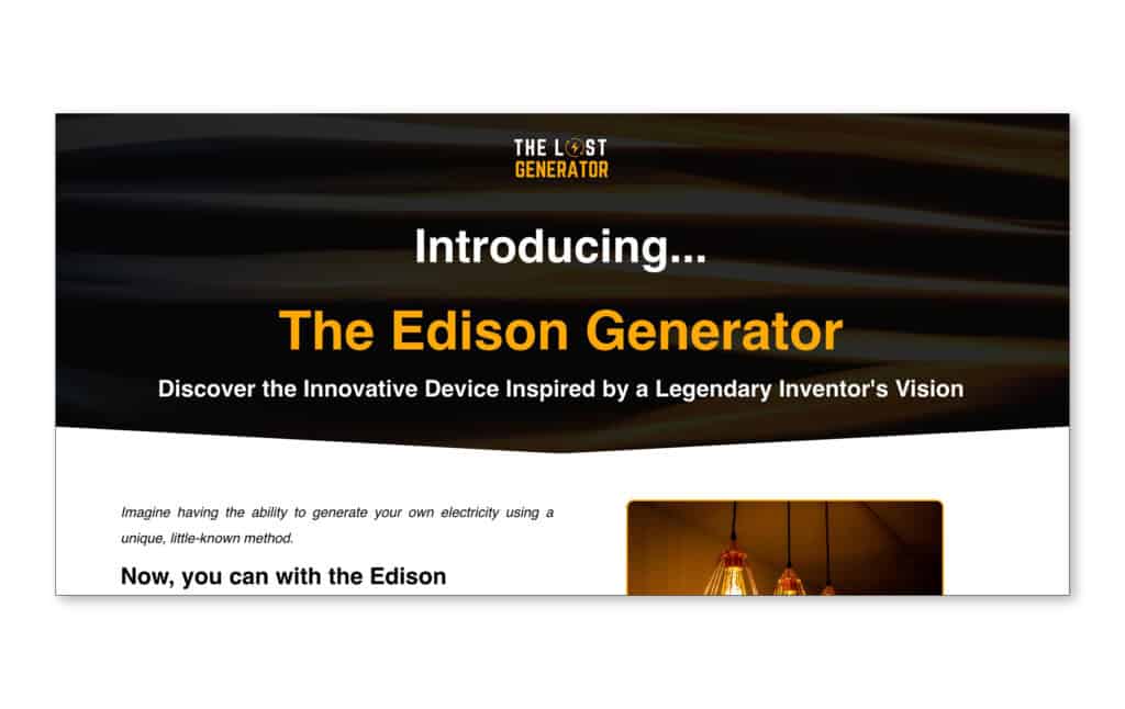 The Lost Generator