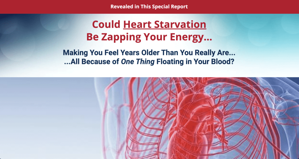 BloodFlow7 landing page
