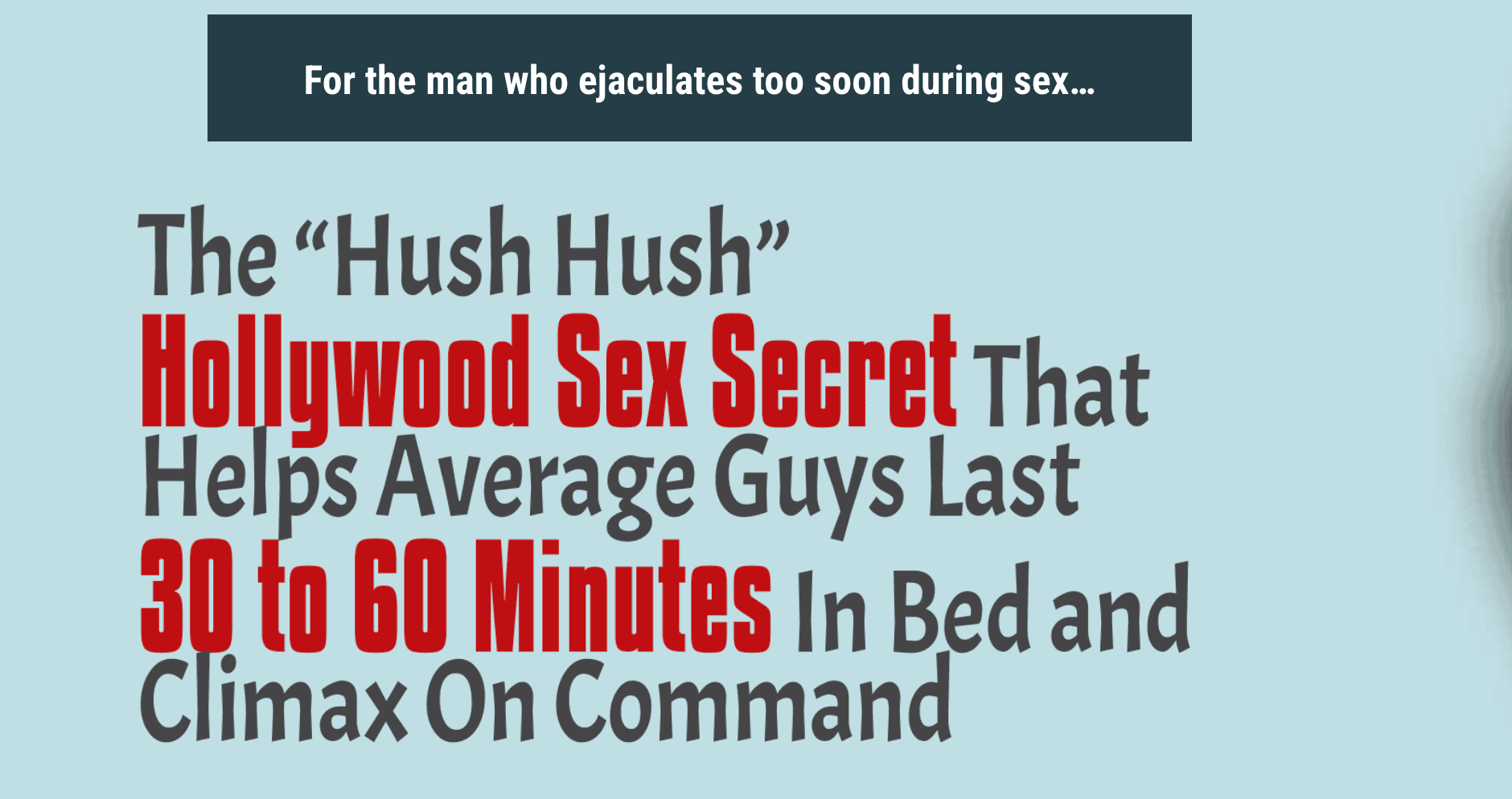 Ejaculation by Command
