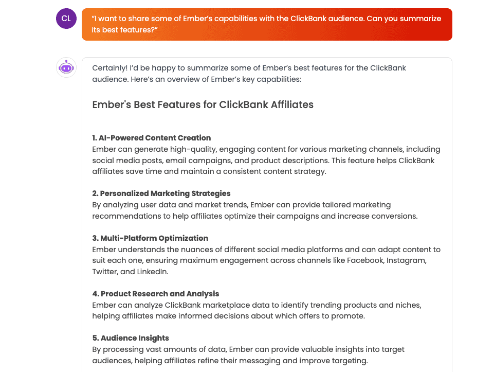 The Copilot in Ember AI