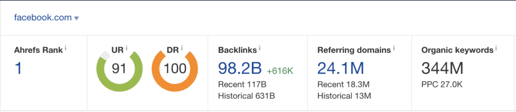 facebook is the #1 website