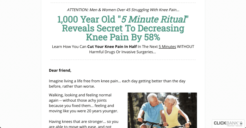 Feel good knees