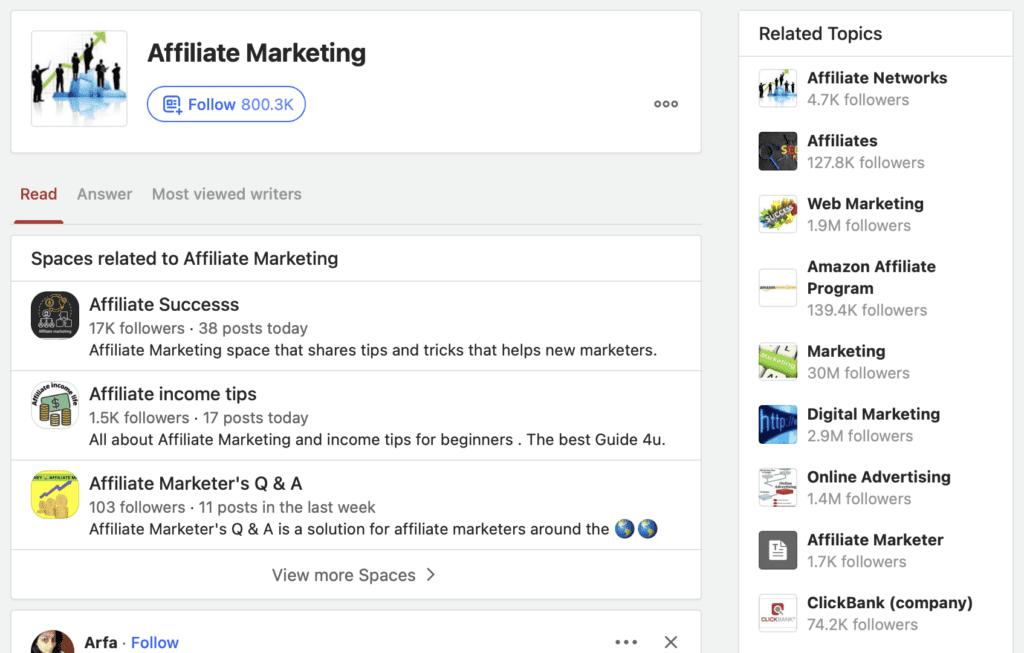 Quora affiliate marketing